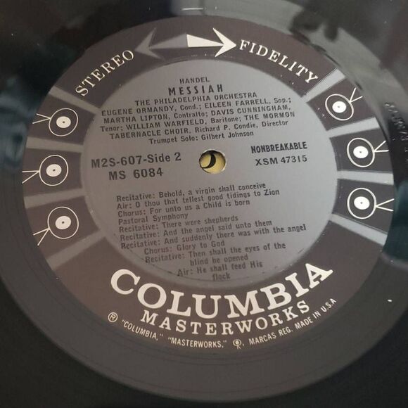Messiah Philadelphia Orchestra Vinyl Record - Picture 13 of 16